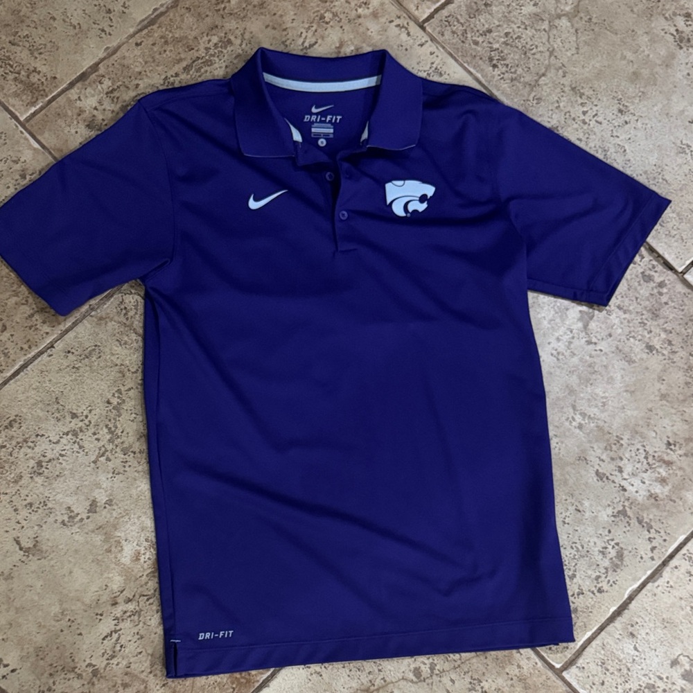 Nike Kansas State Dri-FIT Polo Shirt